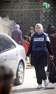 Haneen Hamdouna Fears Identifying as Press Because the IOF Targets Journalists