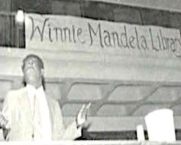 UCSD Protest Anti-Apartheid Encampment (1985): Winnie Mandela Library/Galbraith Hall