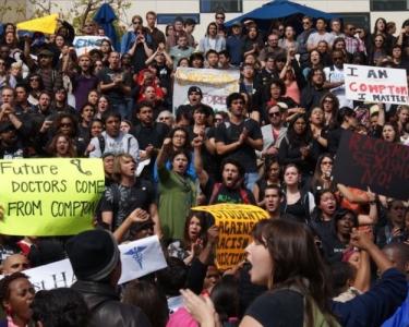 UCSD Protest Black Winter (2010): Teach Out!